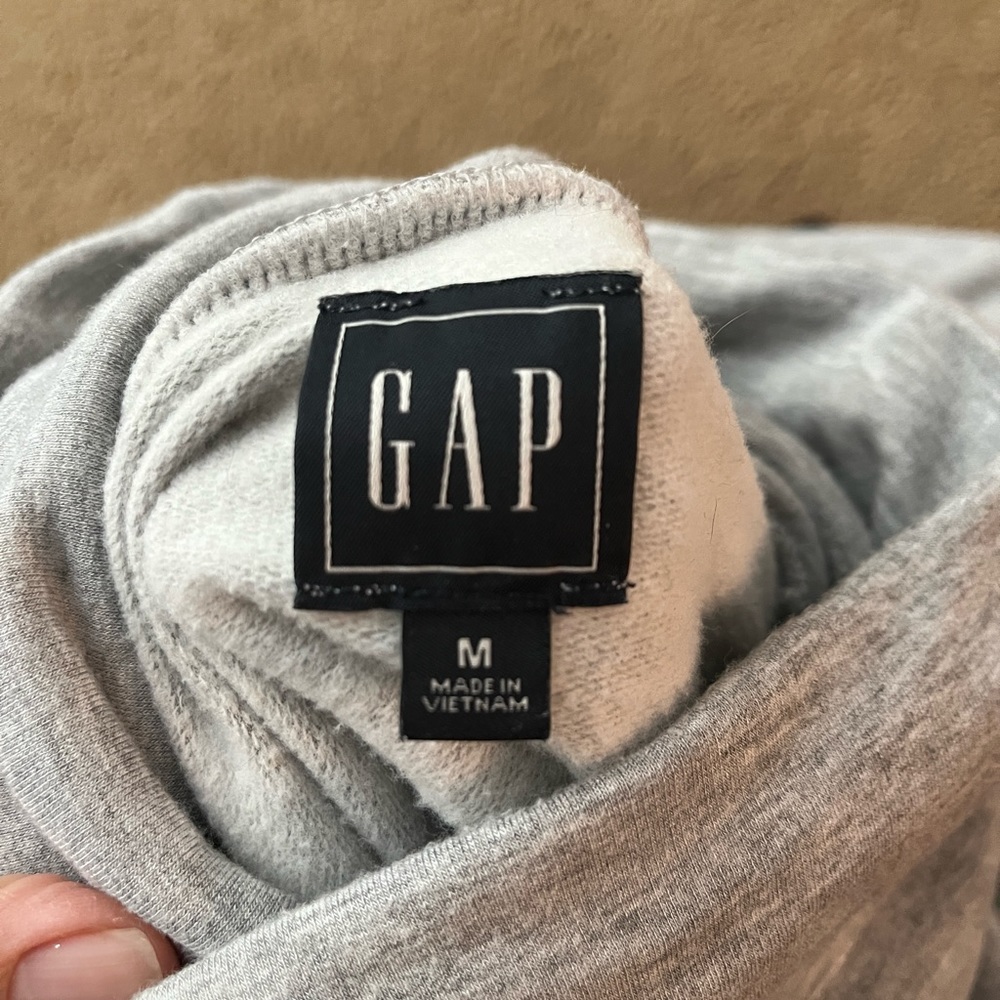 Gap Grey Cowl Neck Tunic Dress -M - Picture 2 of 6